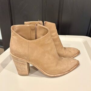 Tan Vince Ankle Boots